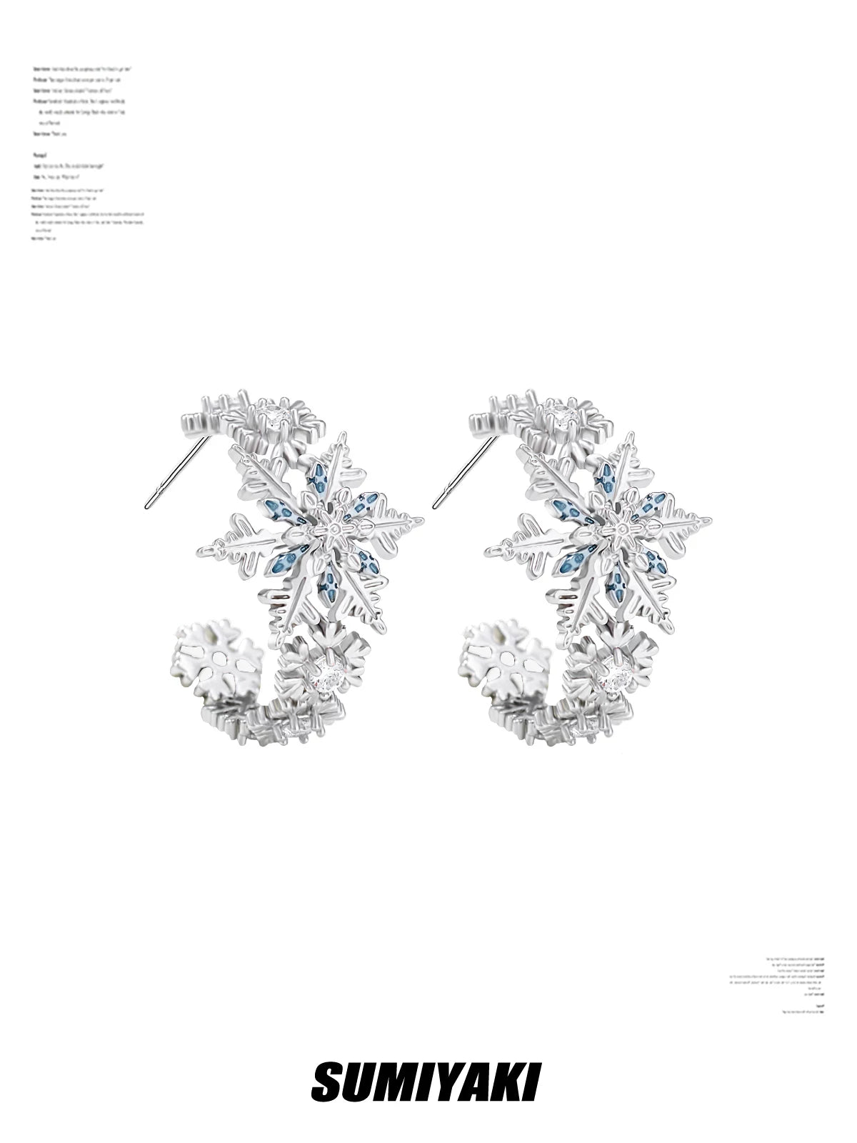 SUMIYAKI Exquisite Premium Snowflake Earrings