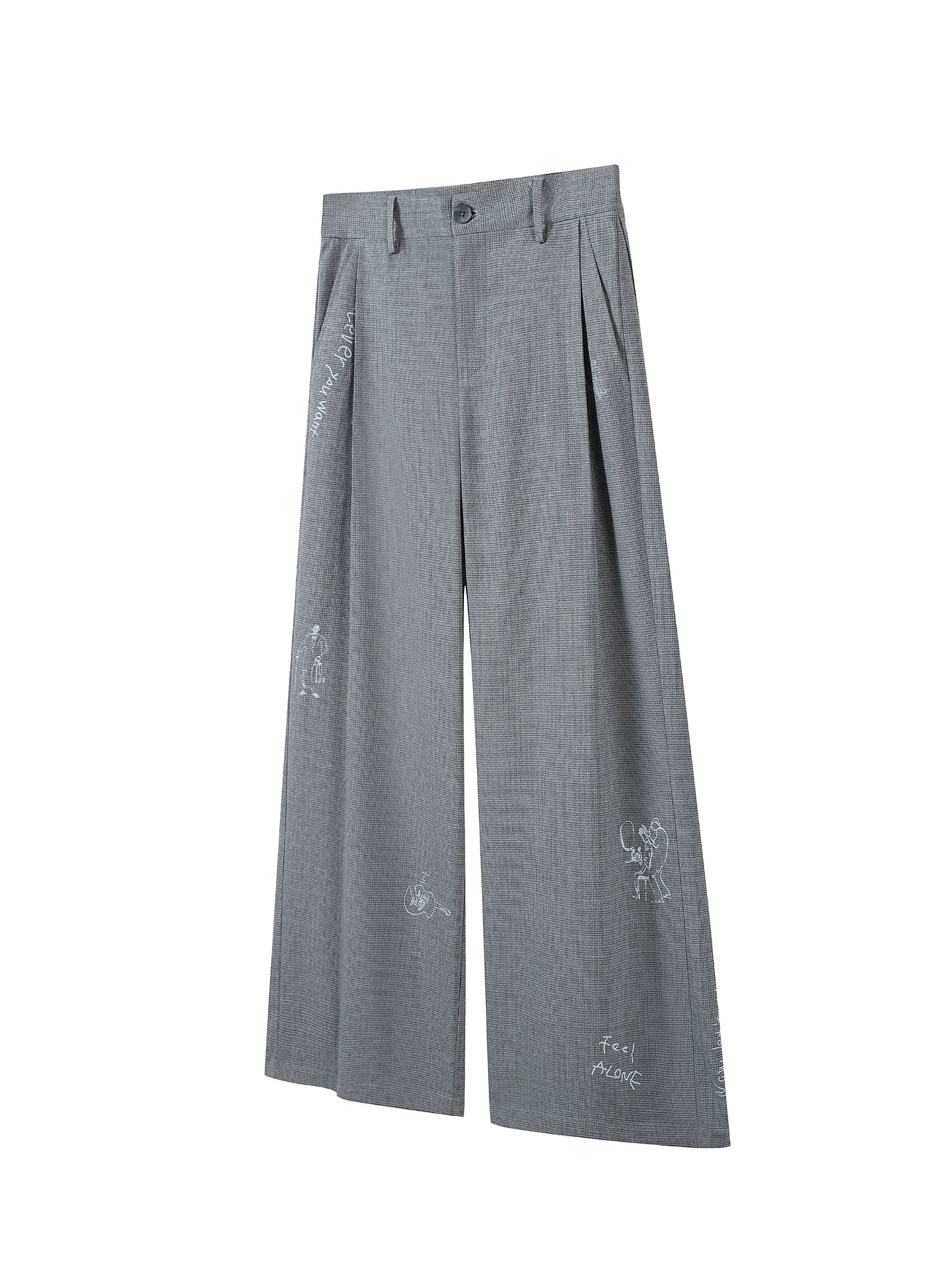 TZ Killer Casual Versatile Pleated Trousers