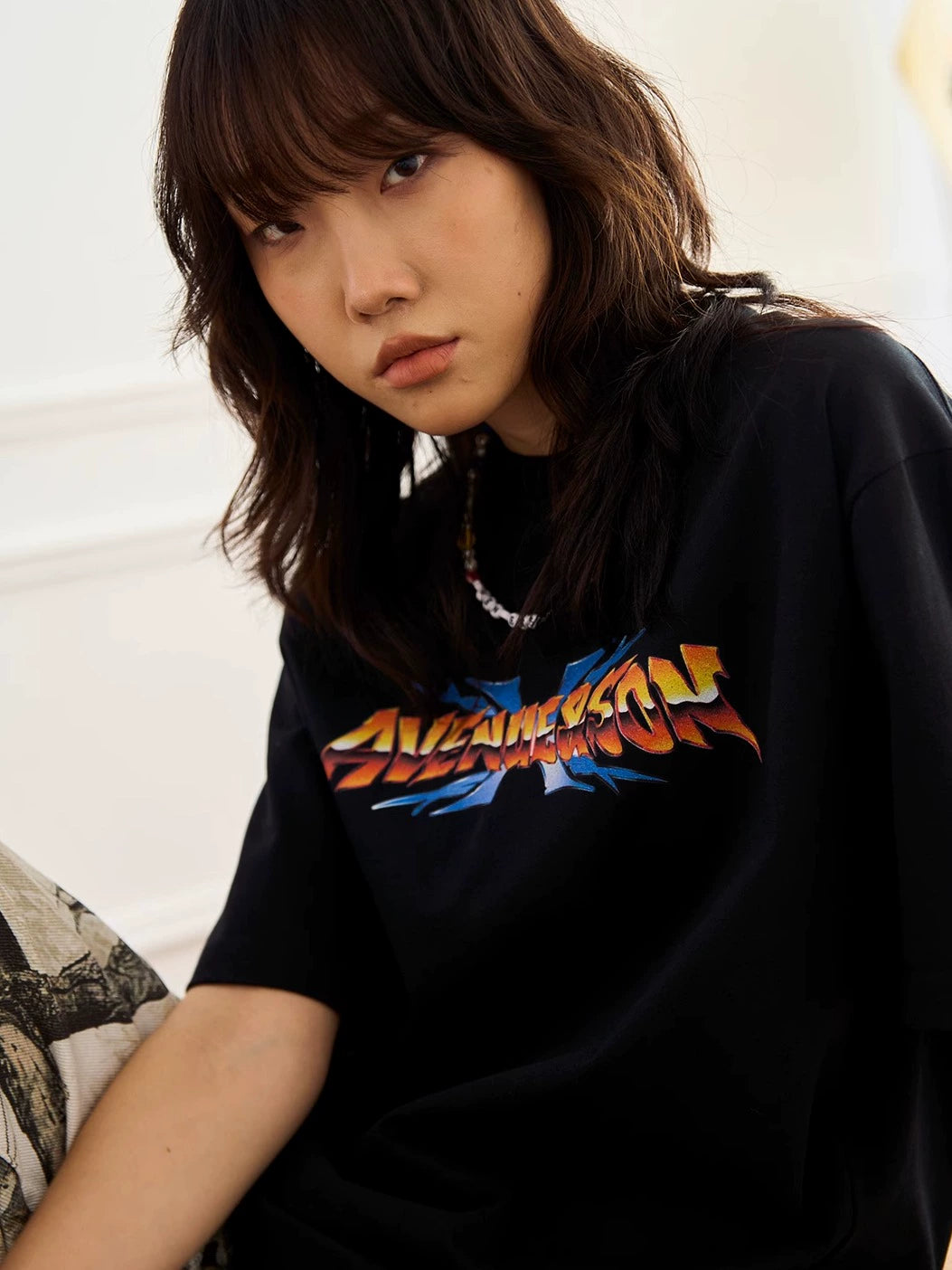 AVENUESON Street Fighter Style Theme Font Tee