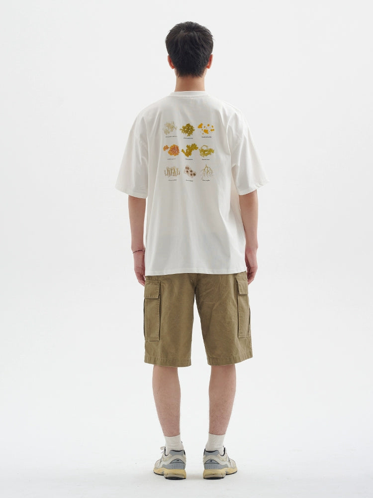 BUTTBILL Loose Casual Tooling Five-point Pants