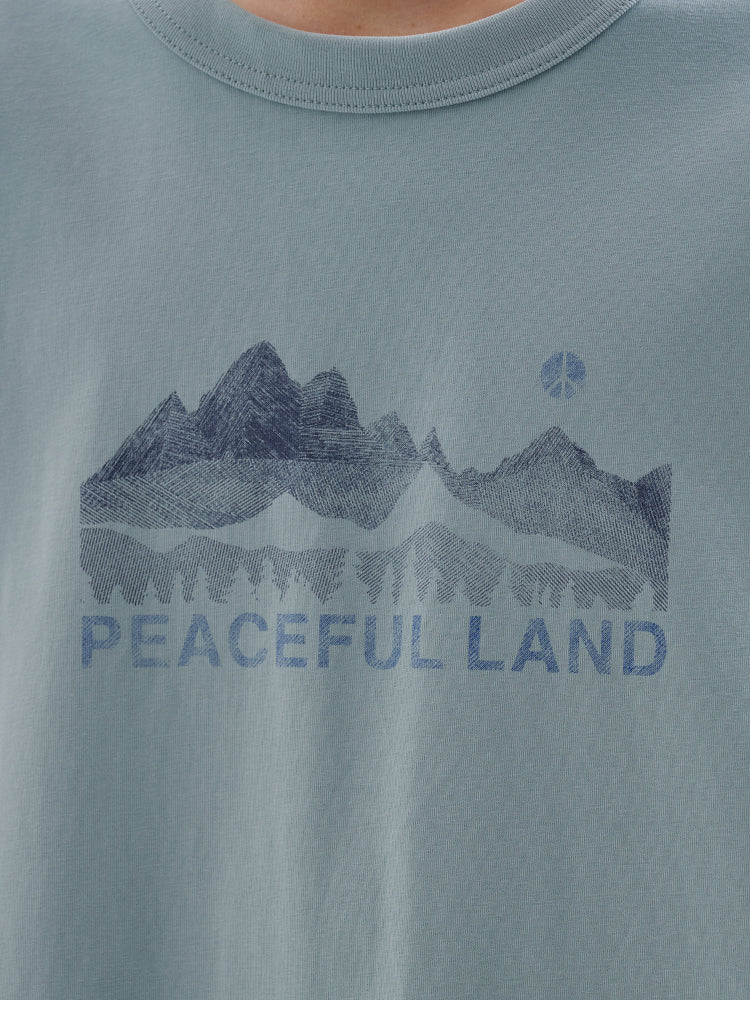 BUTTBILL 25SS Mountains non-sensory water pulp Sorona UPF50 Tee