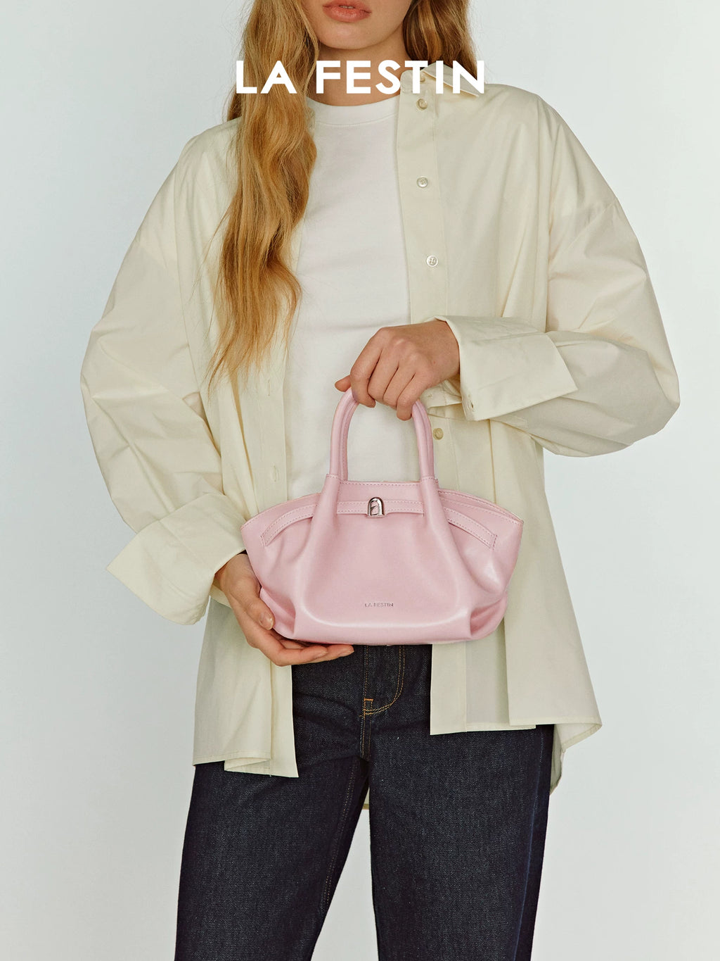 La Festin Suede Crossbody Bag