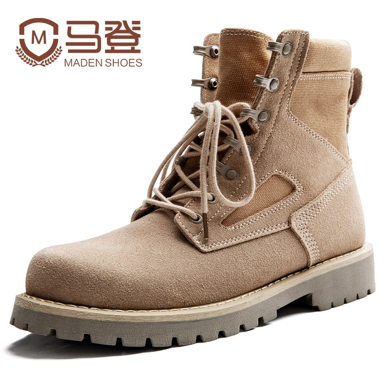 Madden high-top tactical Martin Desert boots