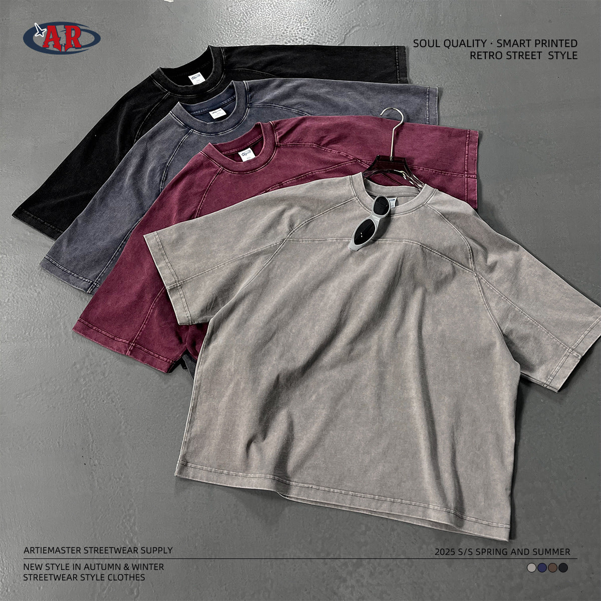 ARTIE Batik Old Rubber Sleeve Personalized Tee