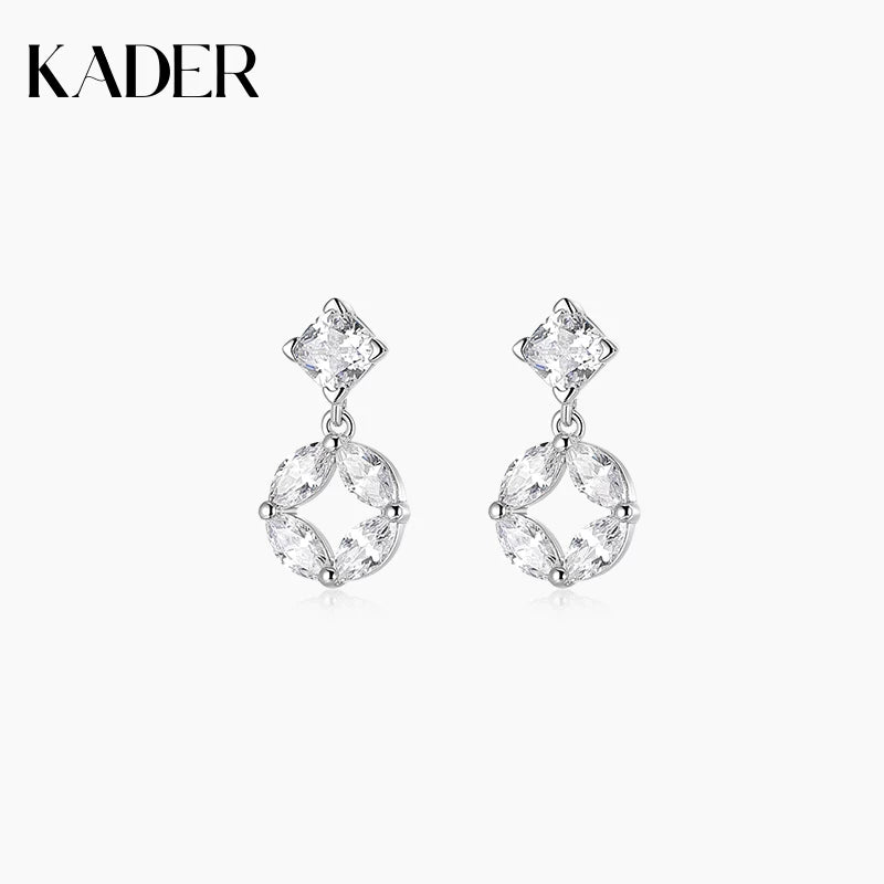 KADER Temperament Premium Coin Stud Earrings