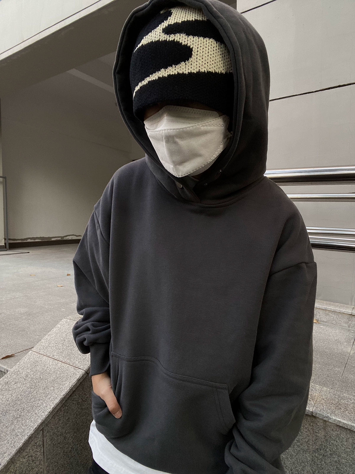 Mentmate Contrast Cold Hat, Versatile Knitted Hat