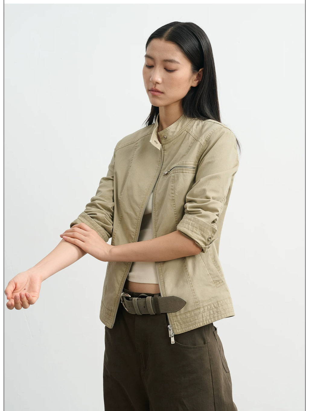 LINY LIBERTY Vintage Loose Short Waist Jacket