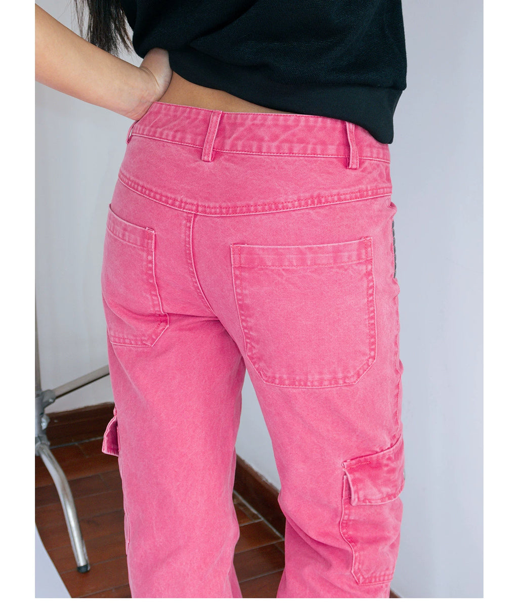 FUNKYFUN Retro Rivet Overalls