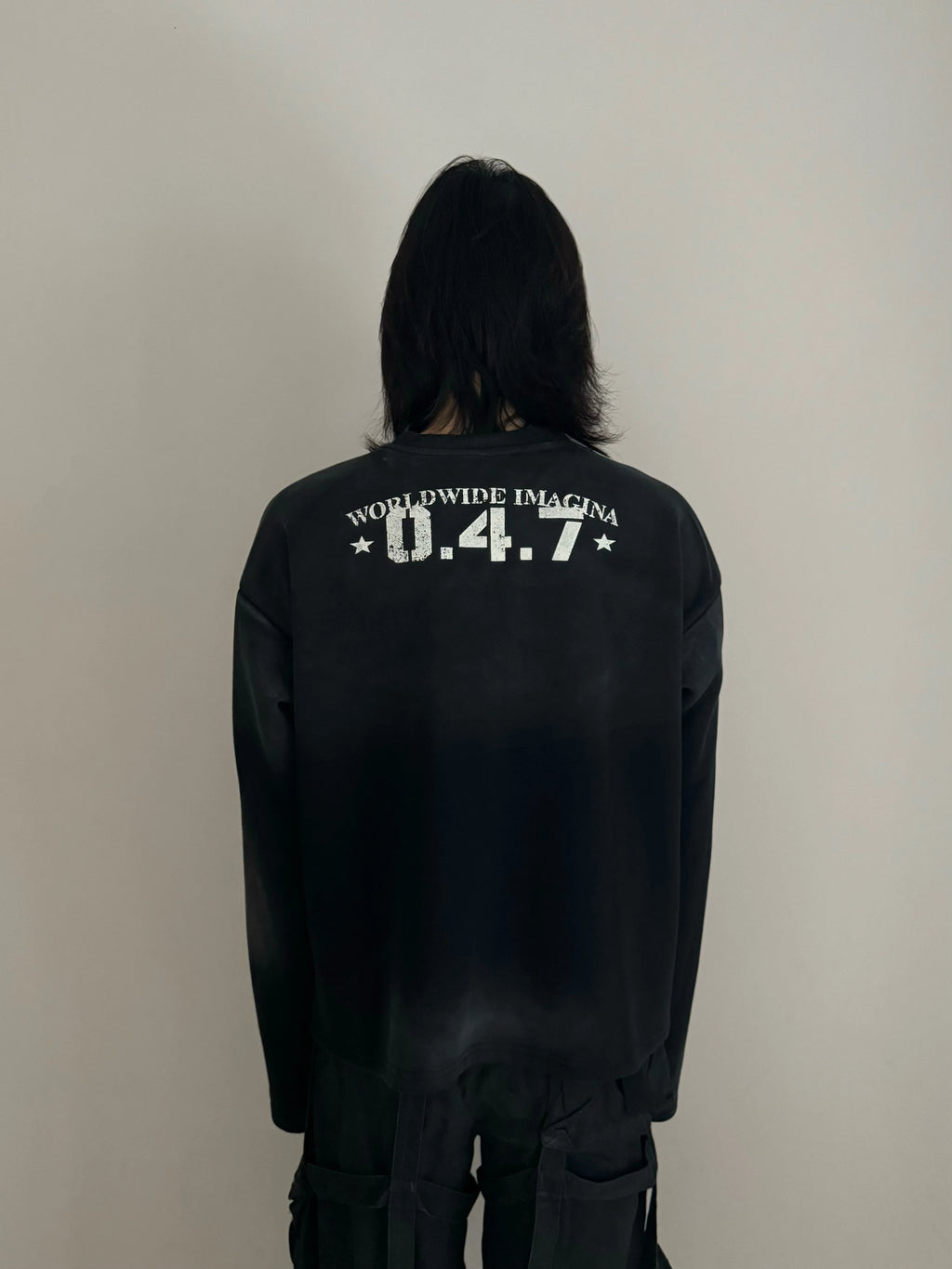 URRRGE Retro Short and Wide Version Casual Long Sleeve