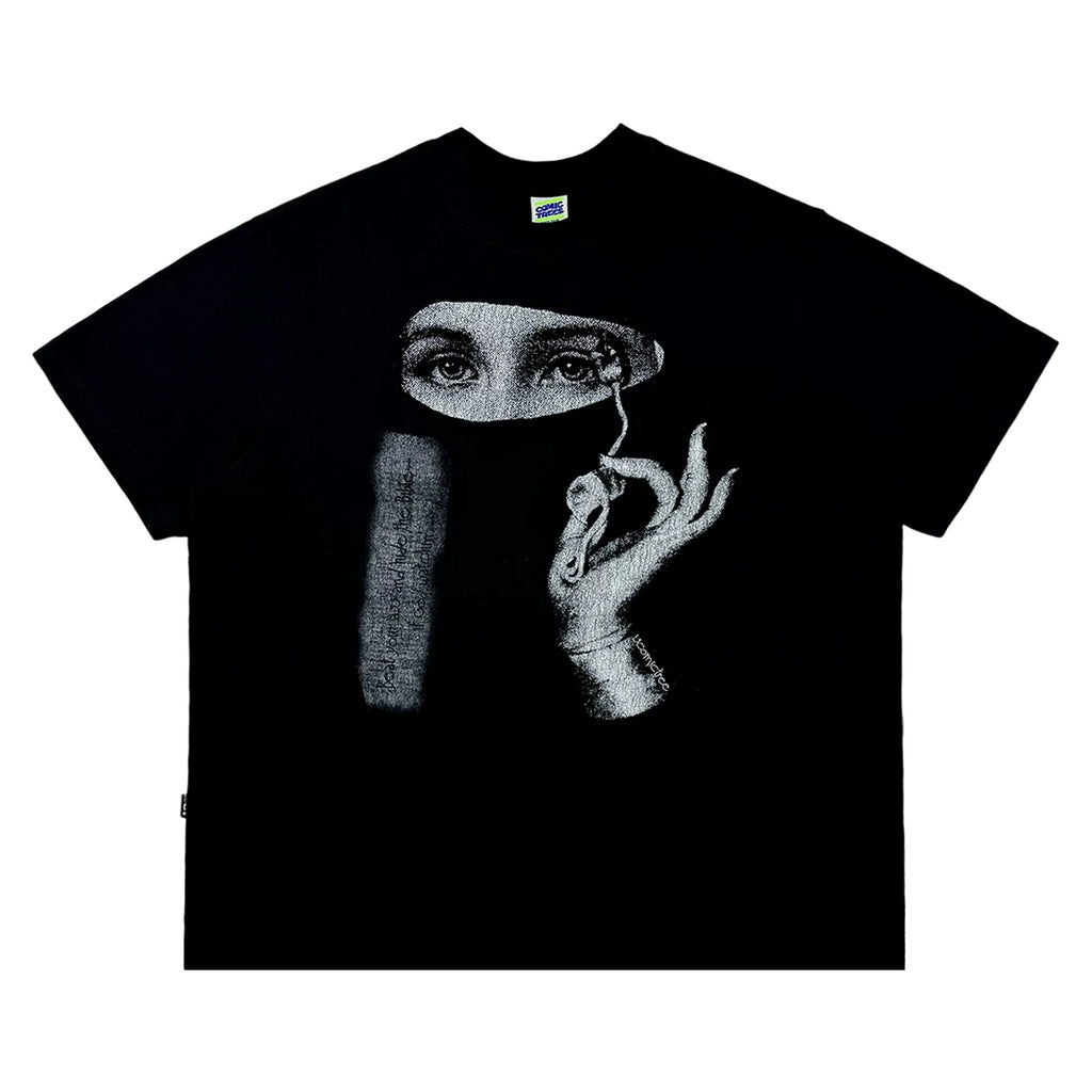 ComicTree Crew Neck Shoulder Versatile Tee