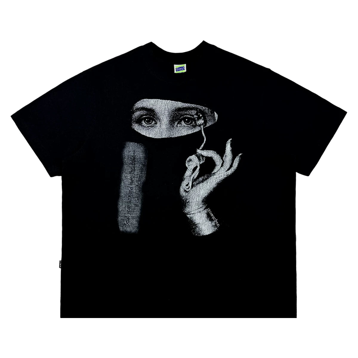 ComicTree Crew Neck Shoulder Versatile Tee