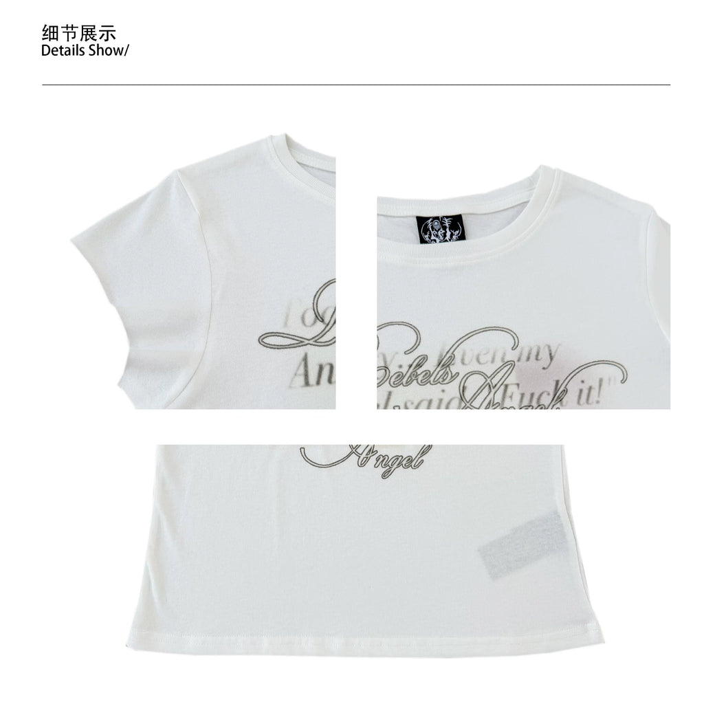 CHAI Skin-friendly Breathable Casual Versatile Tee