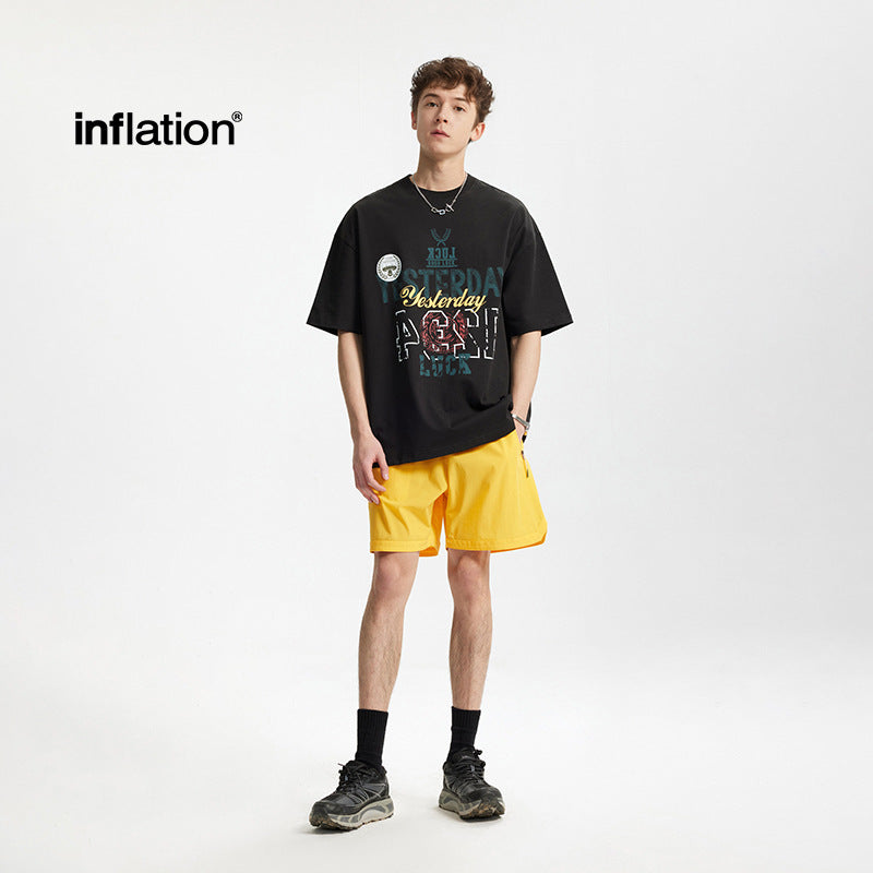 INF 265G Retro Printed Heavy Cotton Tee
