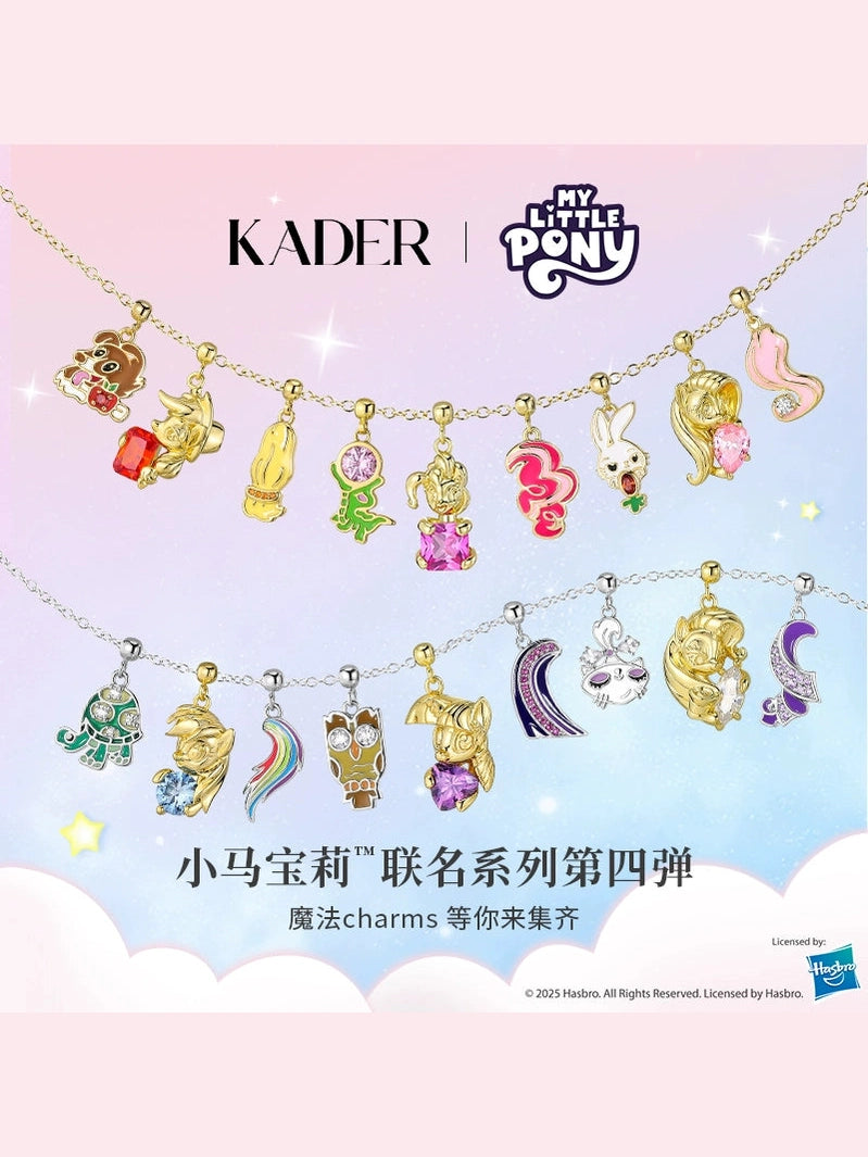 KADER Card Pony Poly Pendant Necklace