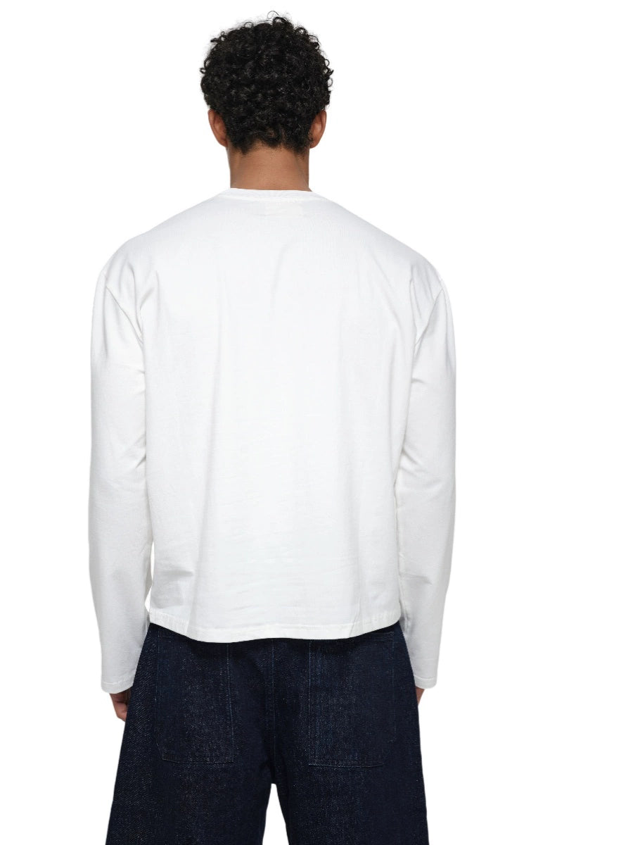 AaNn Simple Short and Wide Casual Long Sleeves
