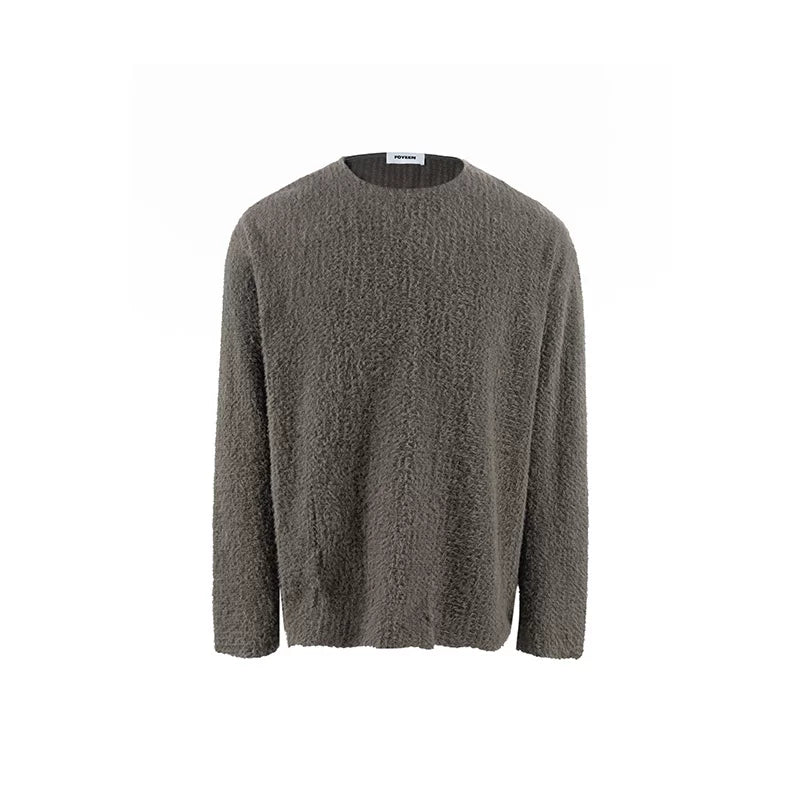 FOYEEN Autumn Plush Multi-Color Cleanfit Casual Long Sleeve