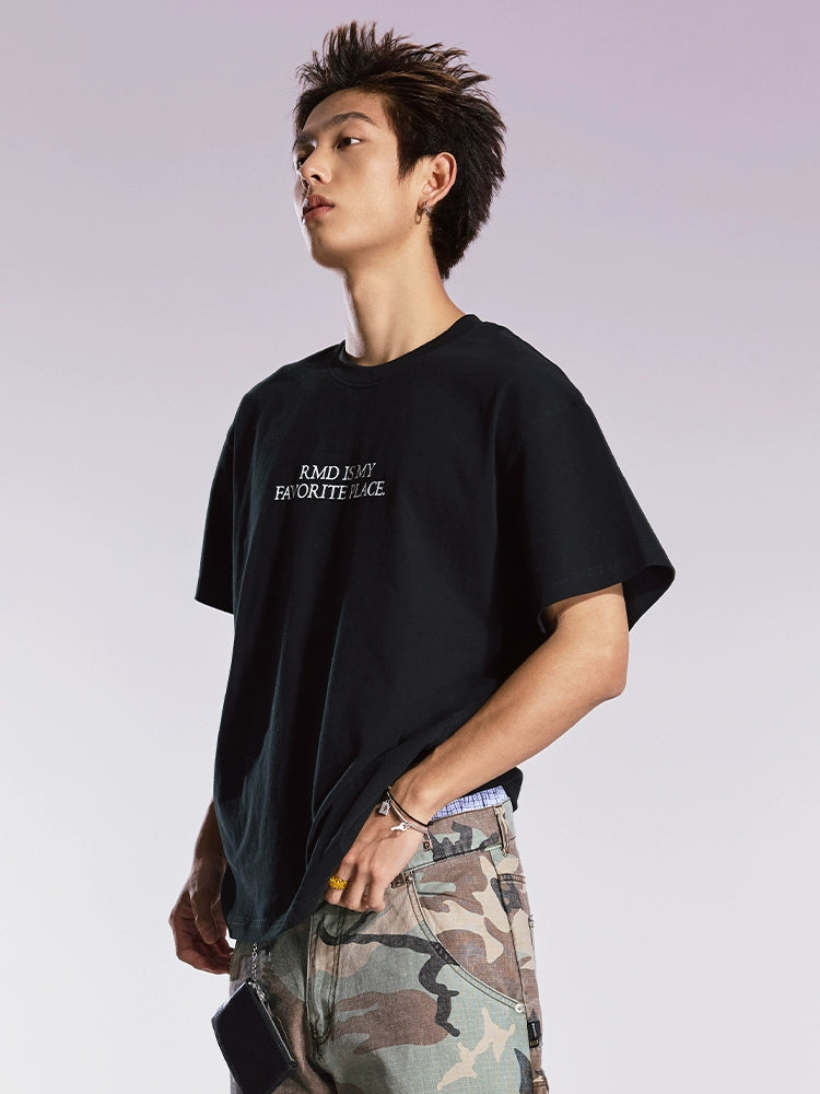 Remedy Guochao Casual Loose Tee
