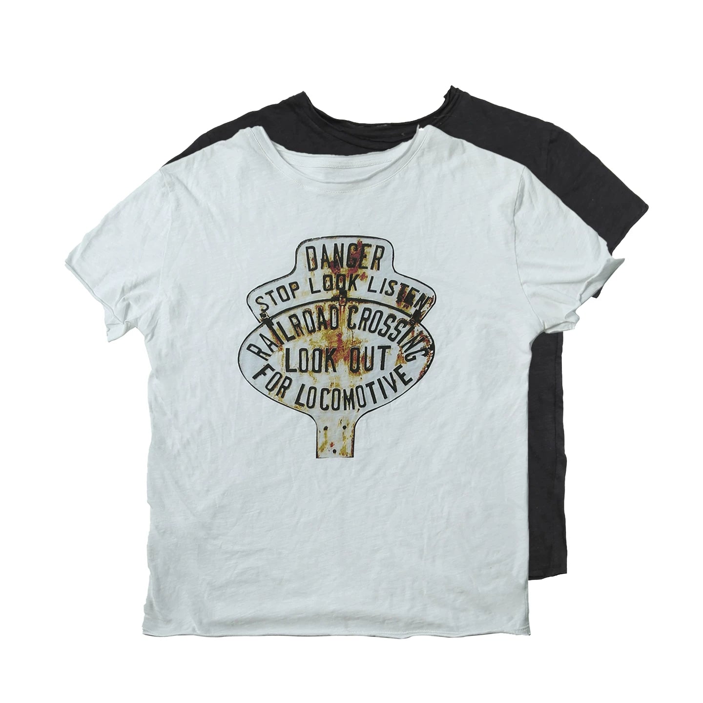 TREClub Vintage Anchor Print Casual Tee