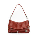 SmoSmos Millennium Cowhide Shoulder Crossbody Tote Bag