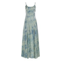 FUNOFF Retro Streamer Smudge Suspender Waist Dress