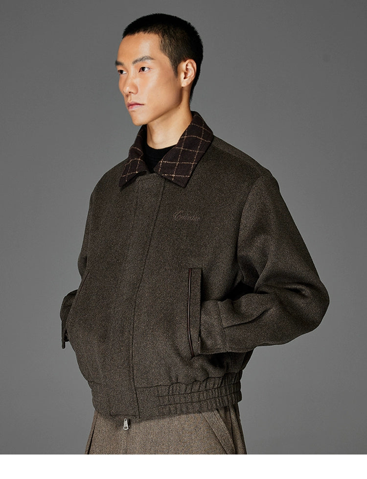 CATSSTAC Xiuge Wool Lapel Jacket
