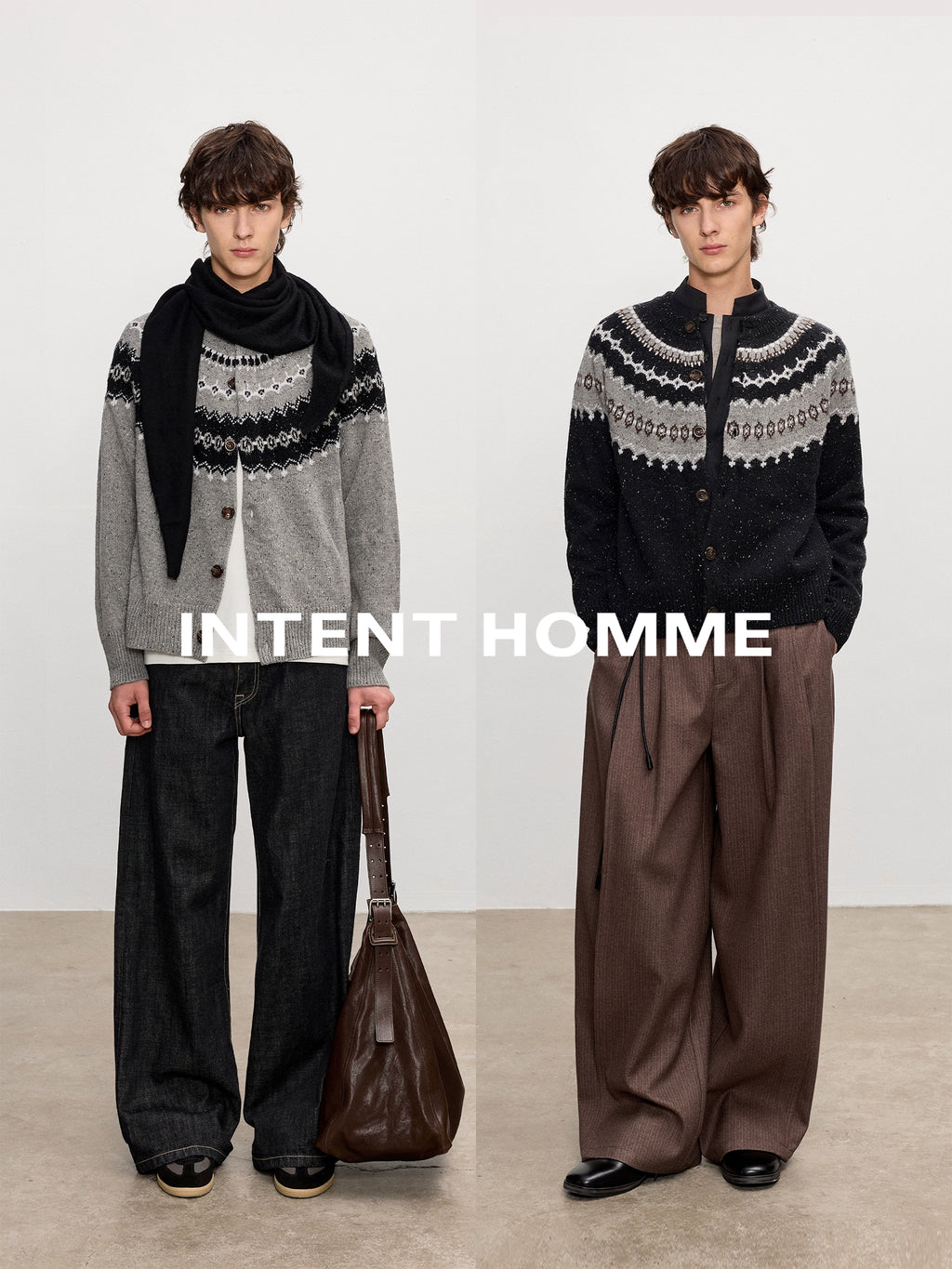 INTENT Casual Warm Cardigan Sweater