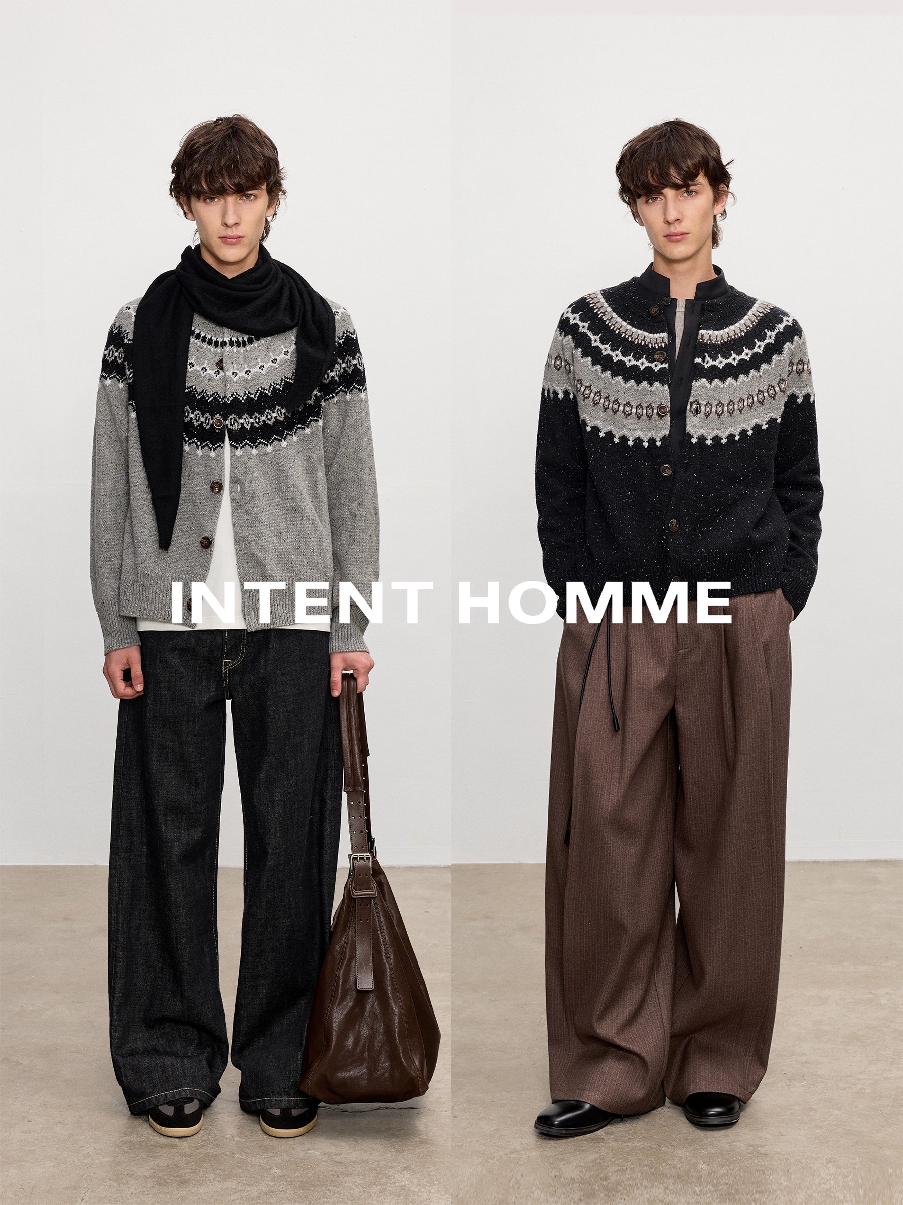 INTENT Casual Warm Cardigan Sweater