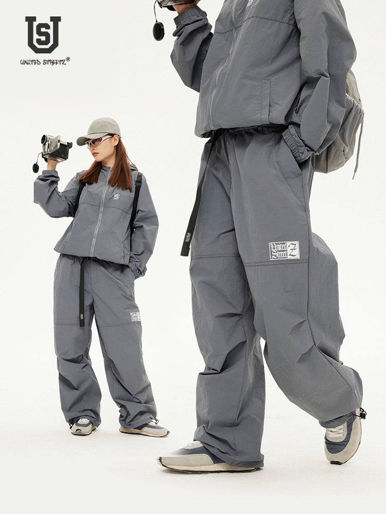 US Streamer Paratrooper Pants American Loose Casual Overalls