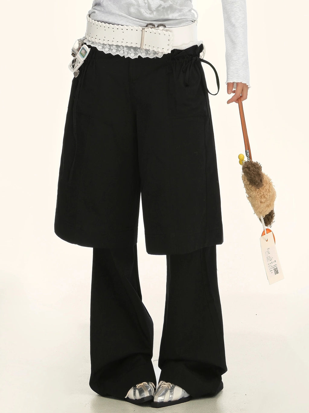 ZAVK Fake Two-piece Tooling Slacks