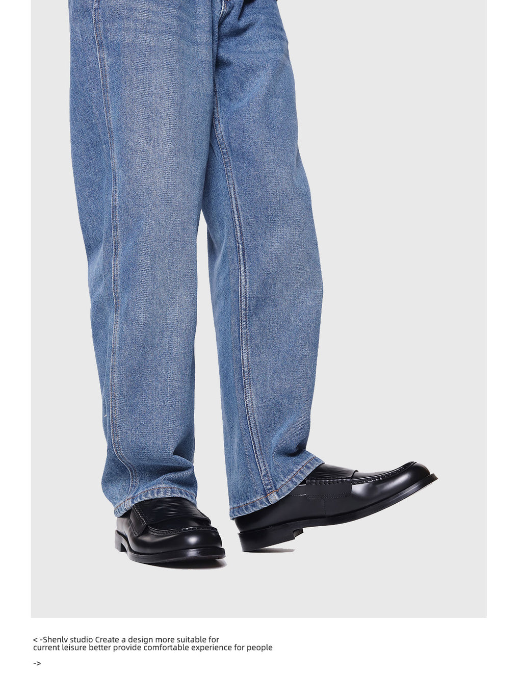 SHENLV STUDIO Vampire embossed cowhide loafers