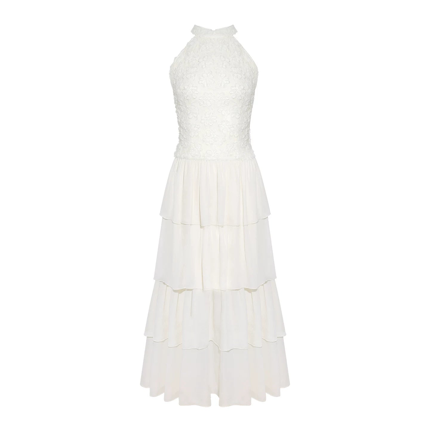 Wildberry Neck Waist Temperament Dress