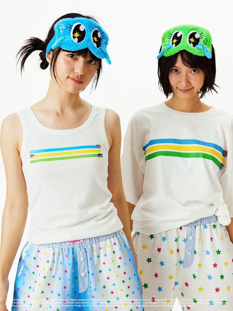 CryingCenter Colorful Tears Cute Plush Eye Mask