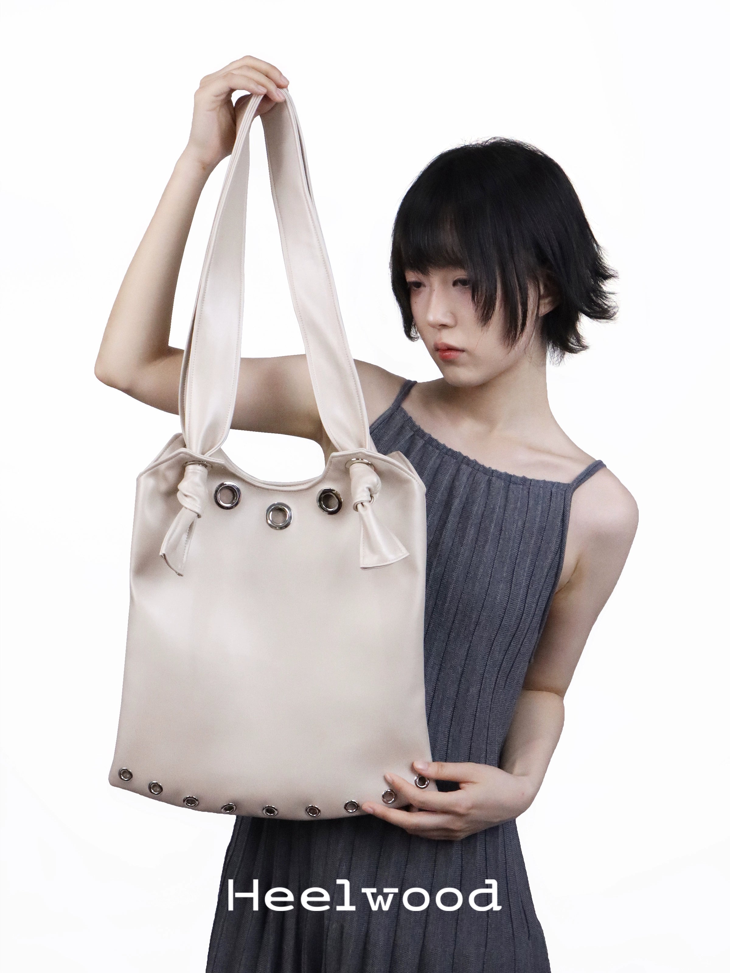 Heelwood Contrast Casual Shoulder Bag