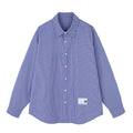 MATCHA STORY Casual Loose and Versatile Silhouette Long-sleeved Shirt