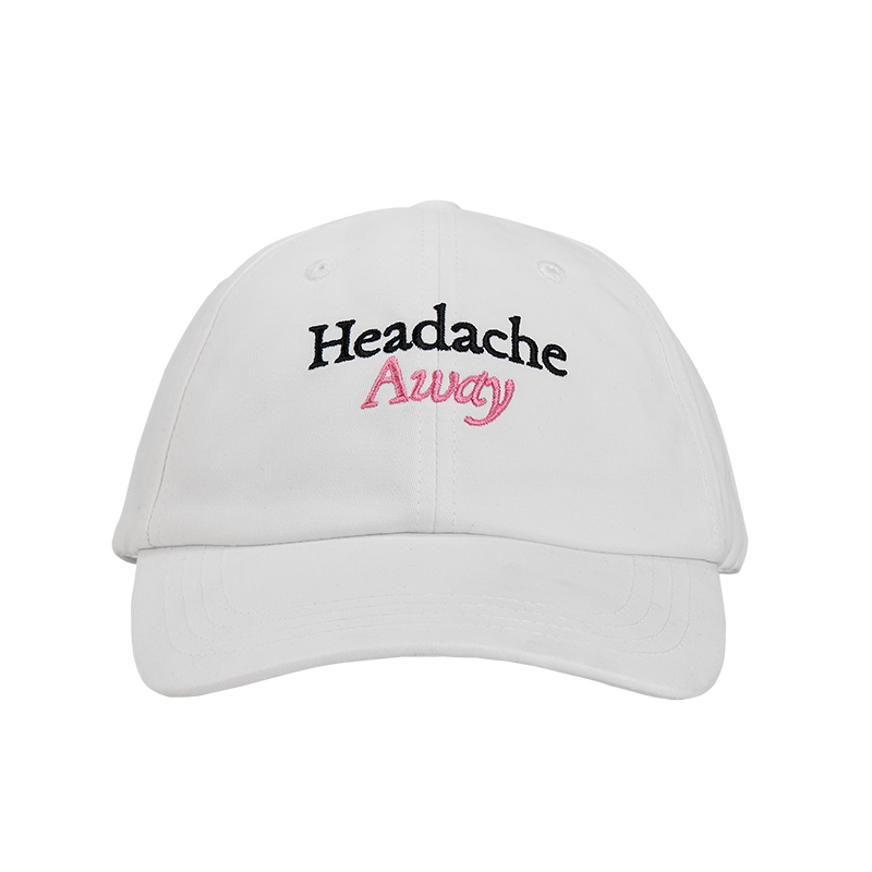 HEADACHE Logo Embroidered Bow Strap Baseball Cap