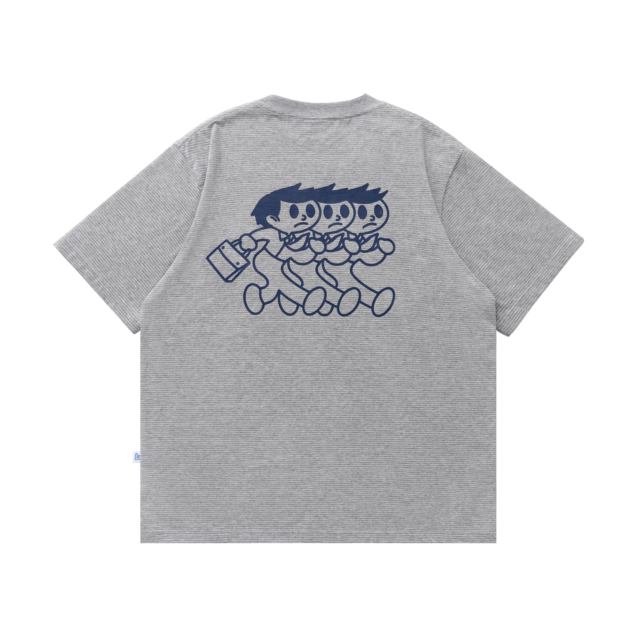 BENT IDEA Vintage Versatile Striped Tee