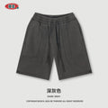 BE heavy washed five-point pants Shorts
