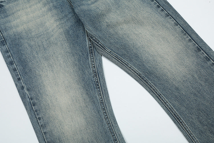 11KN Old Straight Thin Jeans