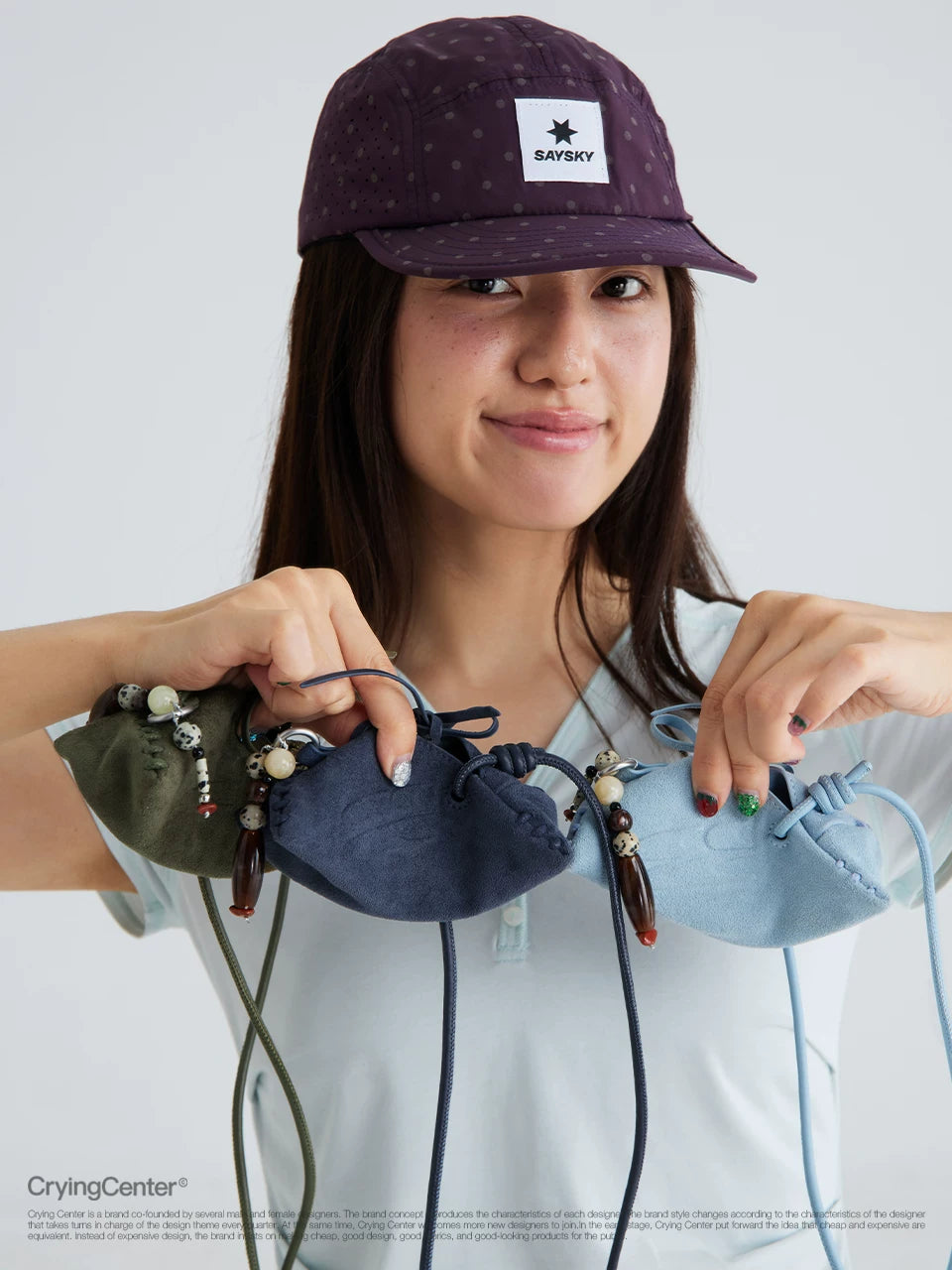 CryingCenter Shoulder Crossbody Small Mini Earphone Bag