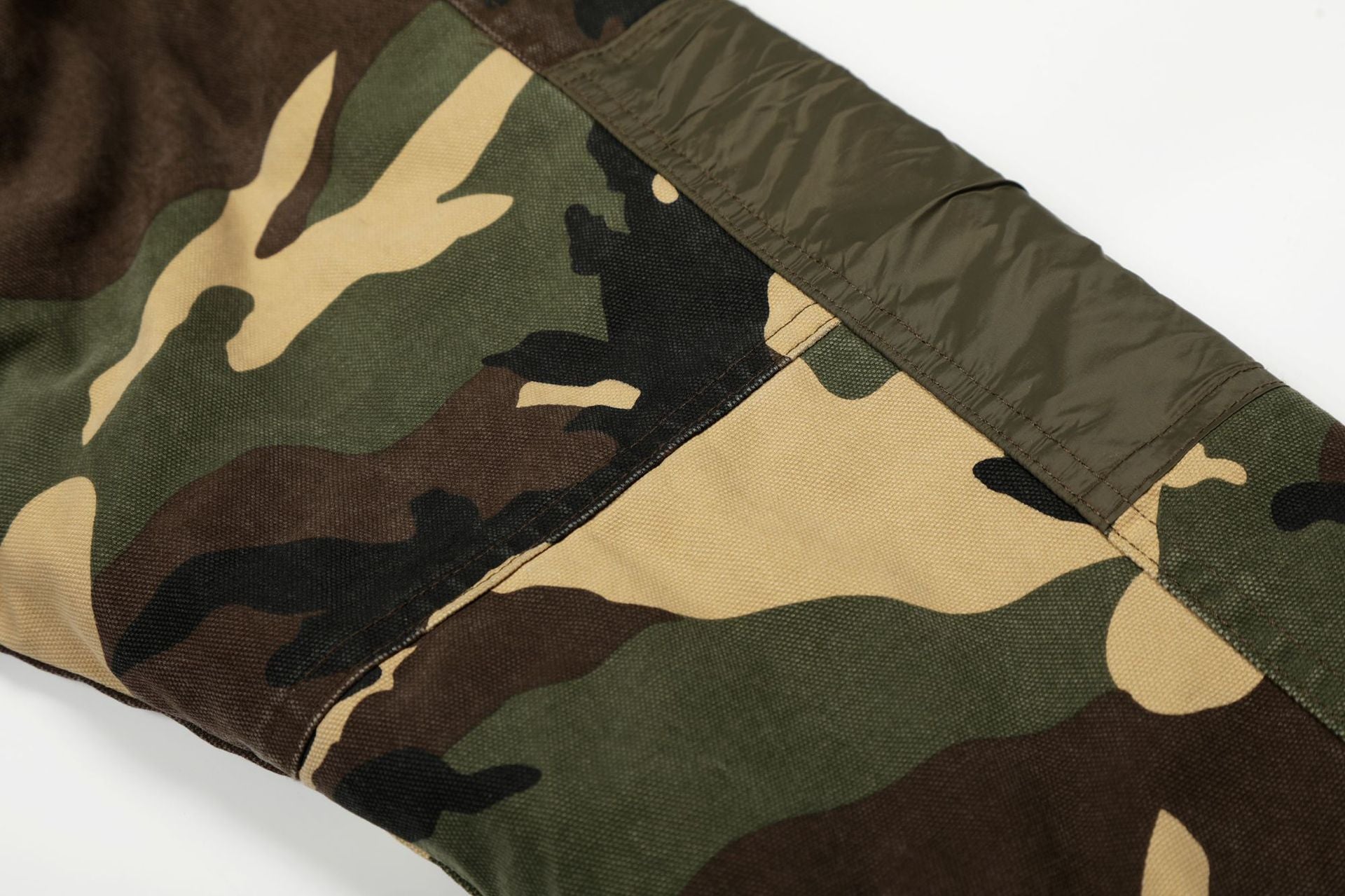 11KN Vintage Loose Camouflage Tooling Jacket