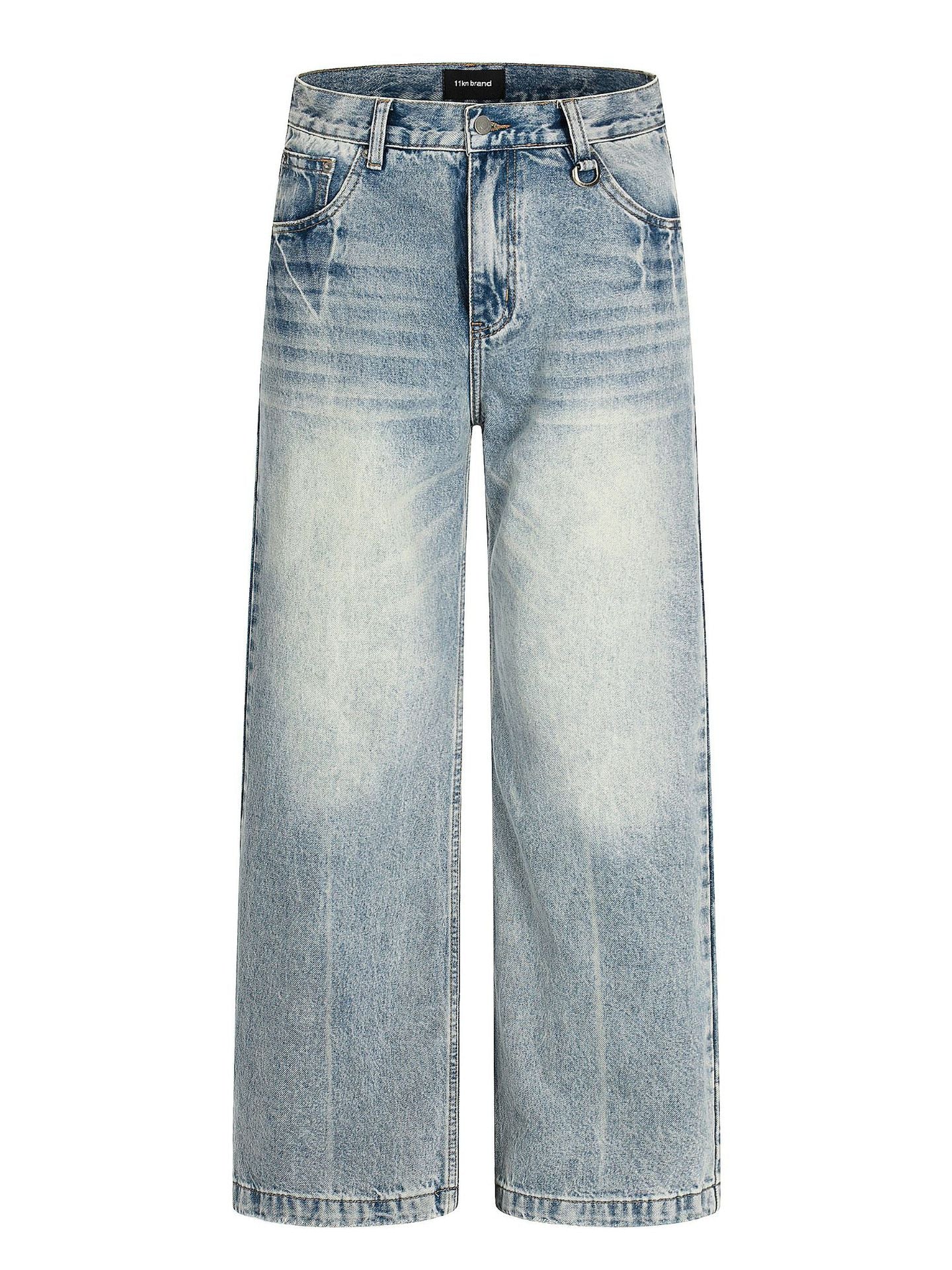 11KN Straight Loose and Thin Jeans