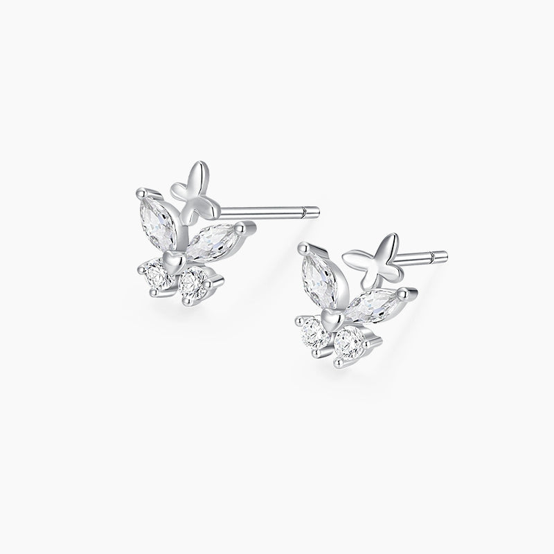 KADER Butterfly Stud Earrings