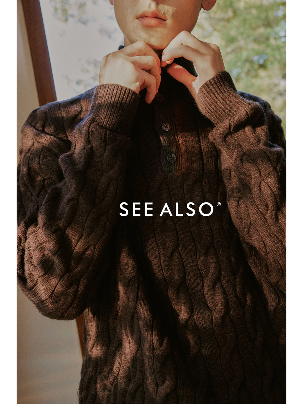 SEE ALSO Casual Twist Stand-up Neck Sweater