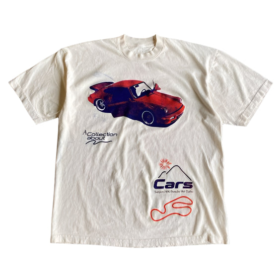 Wang Youbing Studio! CARS 260g 100% Cotton Tee