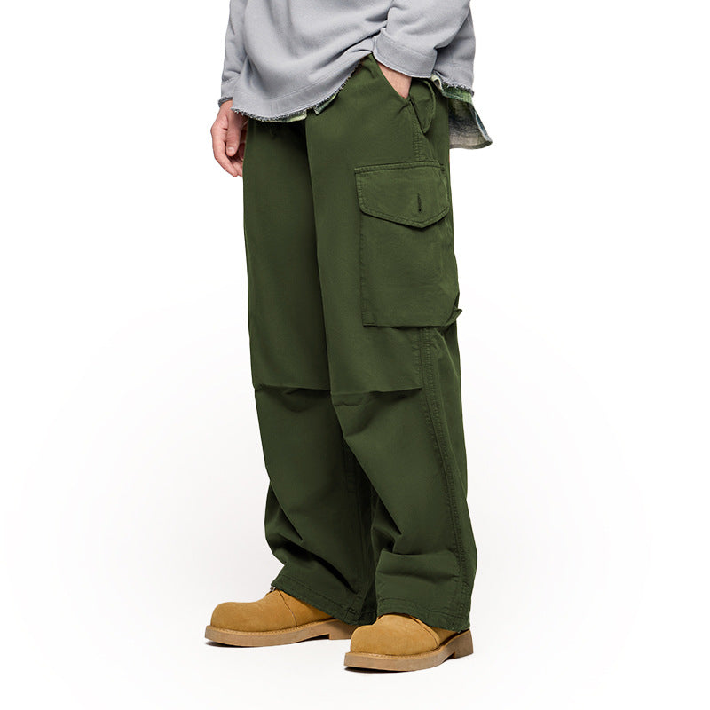 Inflation Trend Loose Parachute Pants