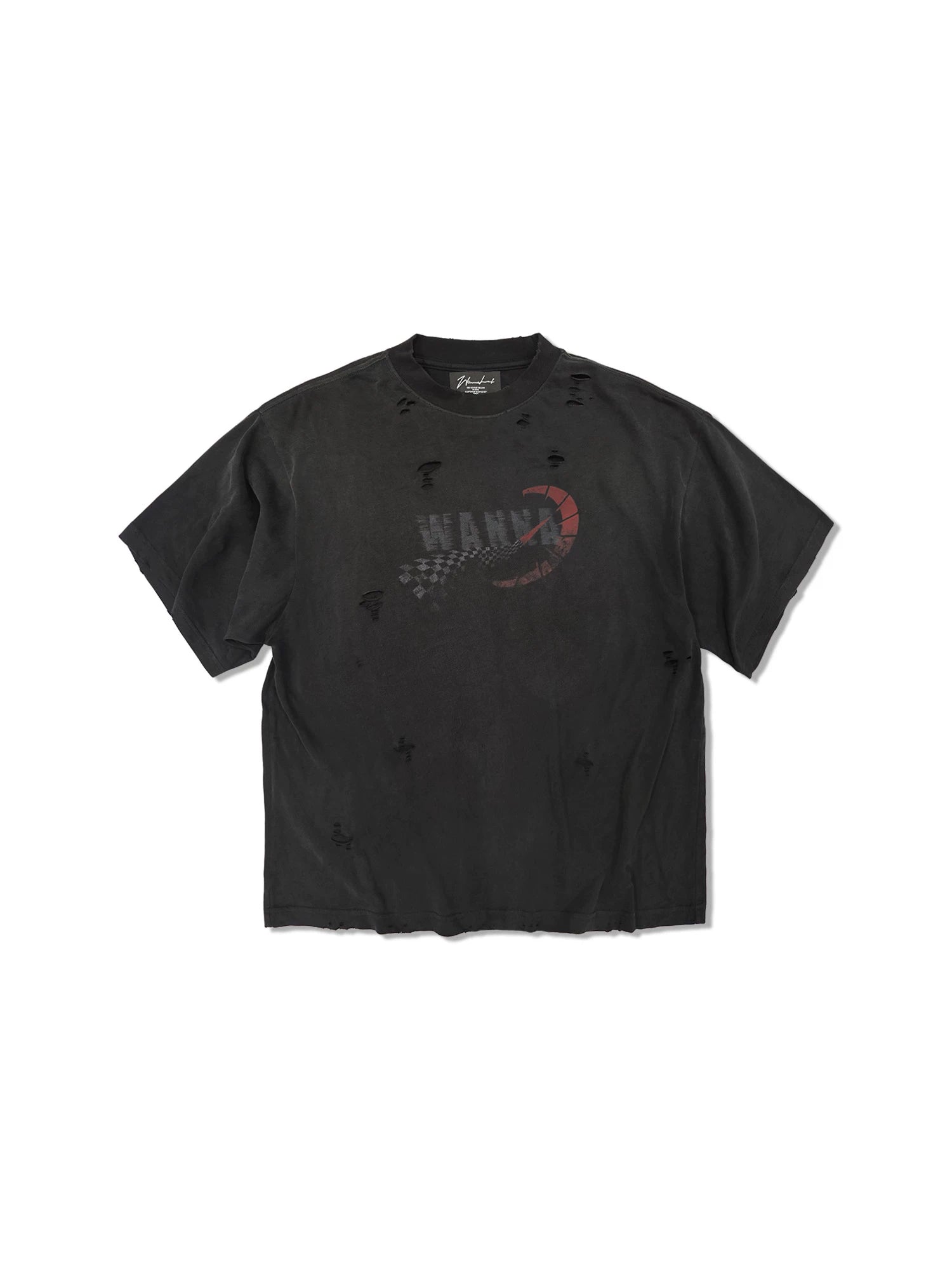 WANNA LAB Retro Old Casual Tee