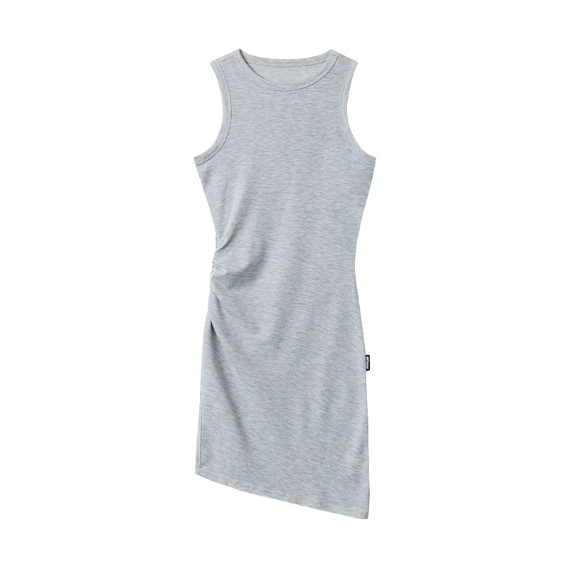 AIRHOOD Slim-fit Irregular Sleeveless Vest