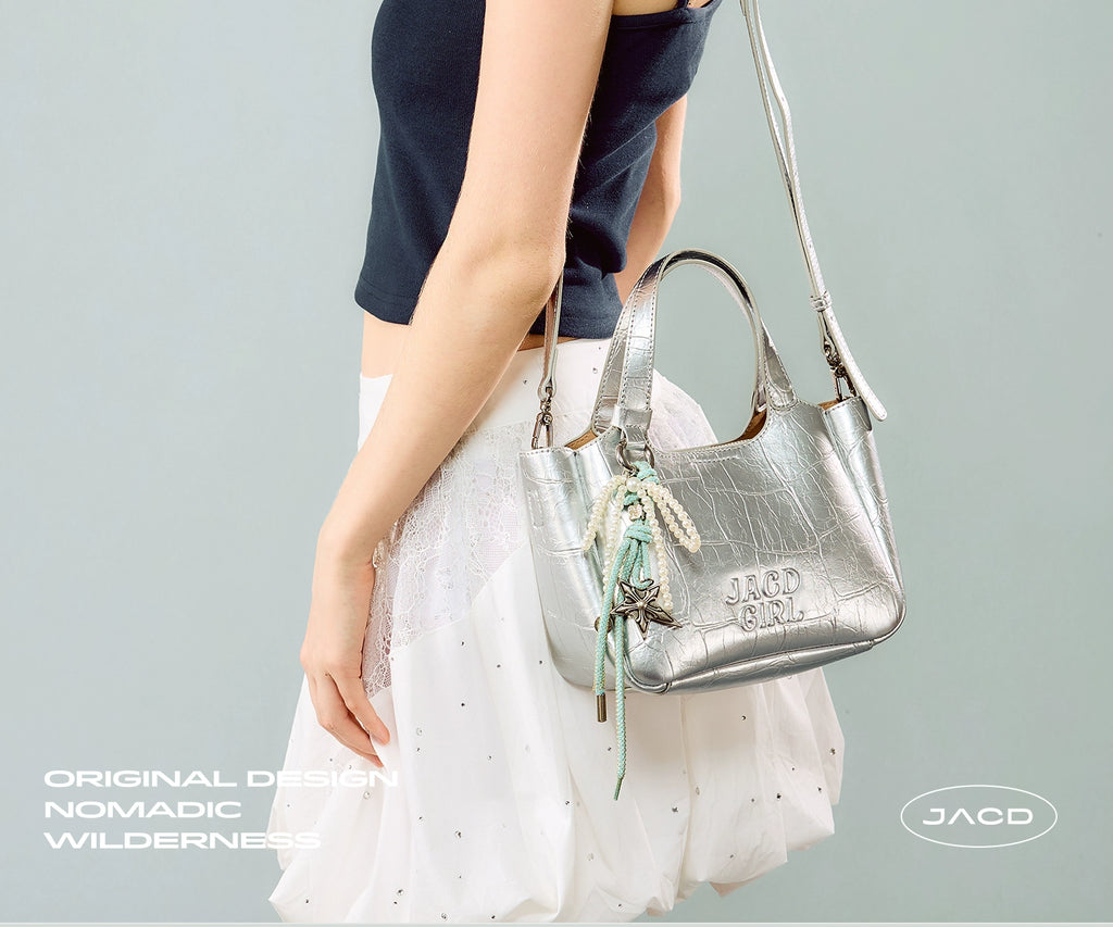 JACD Shoulder Messenger Bag Bucket Bag