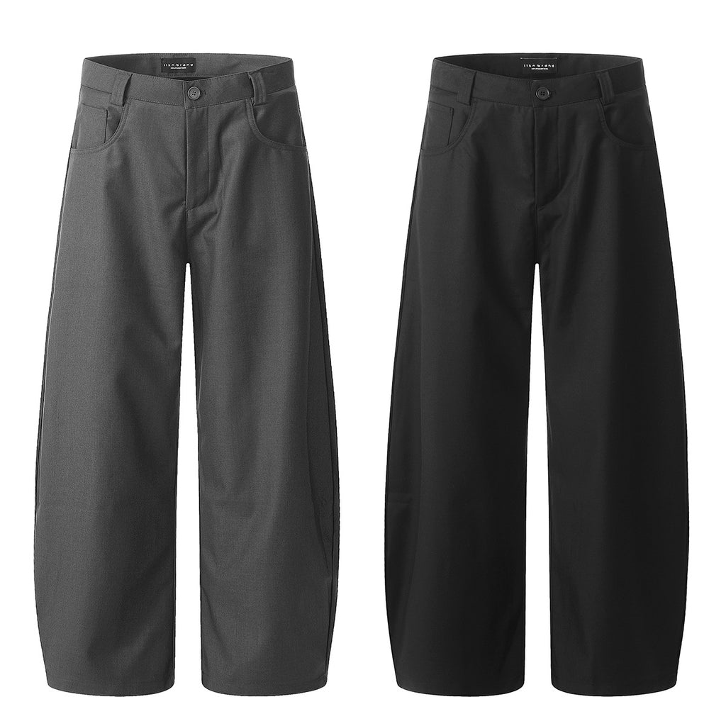 11KN Simple Personality Wide-leg Slacks