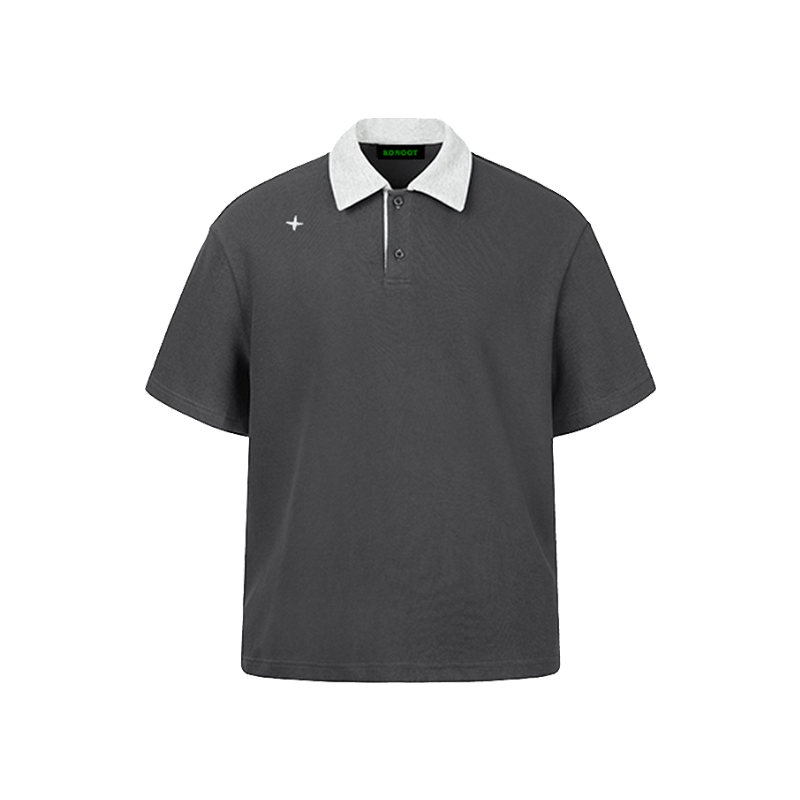 KONOOT Polaris Embroidered, Ice Polo Shirt